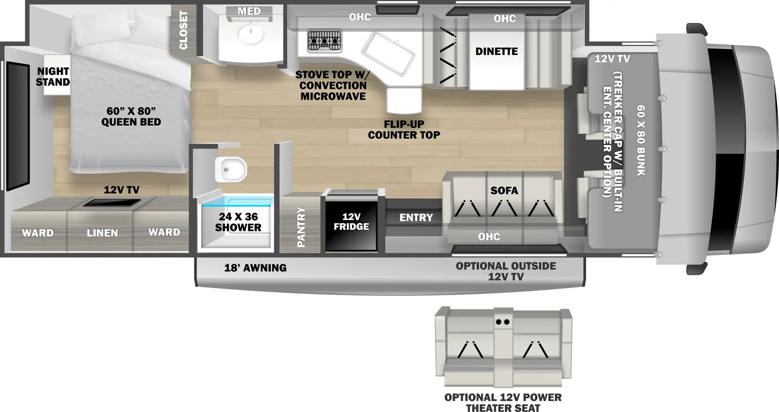 Forester 3051S Floorplan